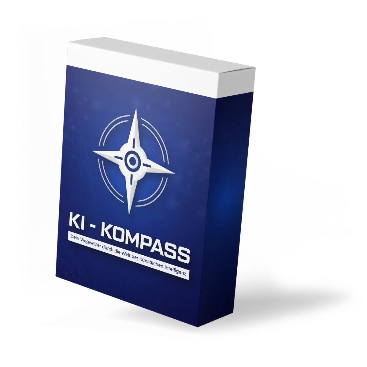 KI-Kompass Online-Kurs – 3D-Mockup des Kurspakets
